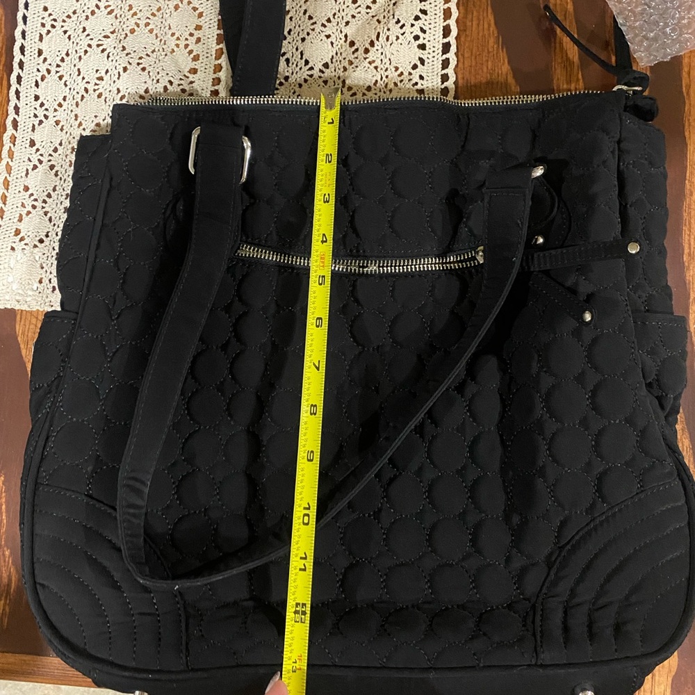 Black Vera Bradley tote